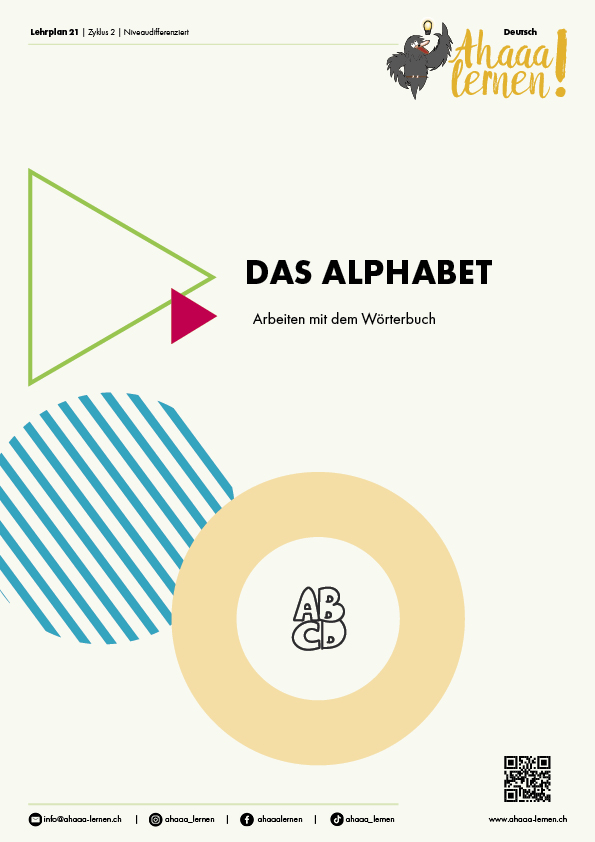 Arbeiten mit dem Wörterbuch Unterrichtsmaterial